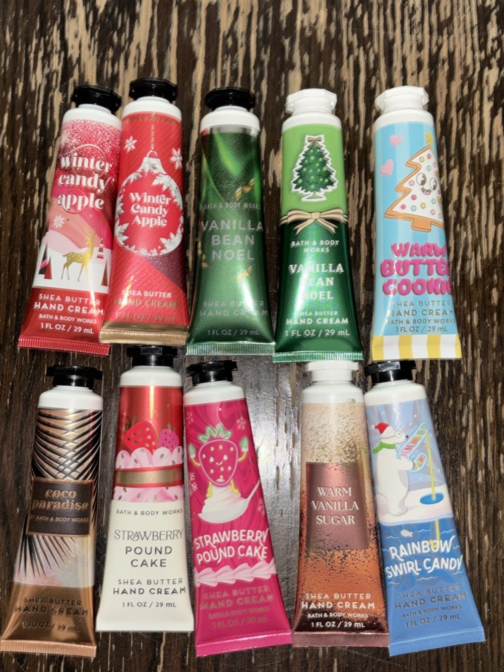 Bath and body works handcream bundle